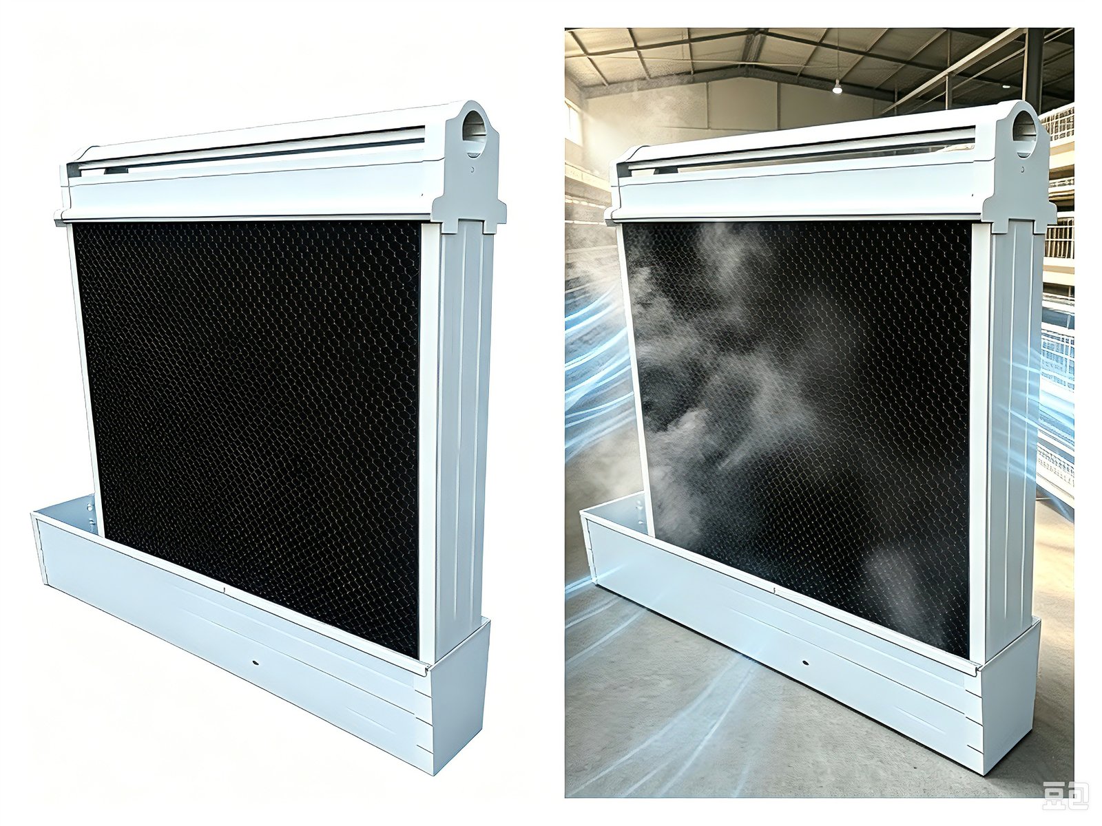 Wall‑Mounted Cooling Pad